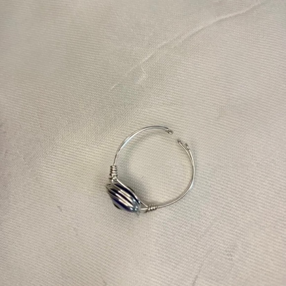 Evil eye adjustable ring - Picture 3 of 6